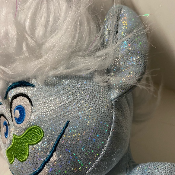 Trolls World Tour Guy Diamond Plush Dreamworks Naked Glitter Troll Stuffed Toy - Picture 6 of 10
